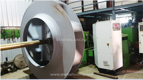 big diamater sblower impellers dynamic balancing